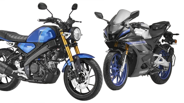 Yamaha XSR 155 and R15