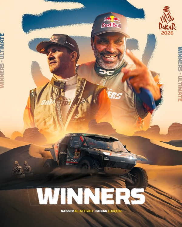 Dakar 2026 winner nasser al-attiyah