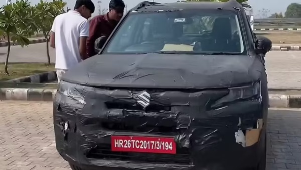 2026 Maruti Brezza Spied