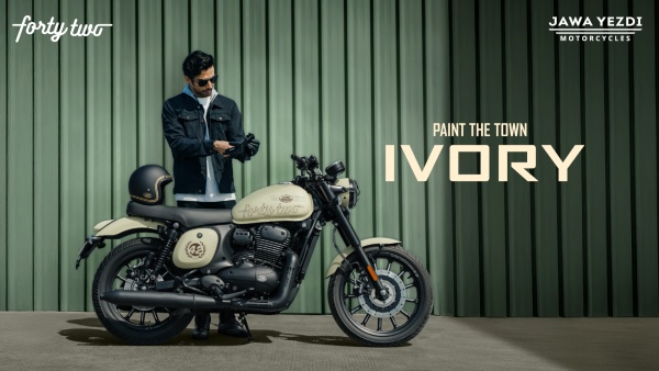 Jawa 42 Ivory Colourway Launched