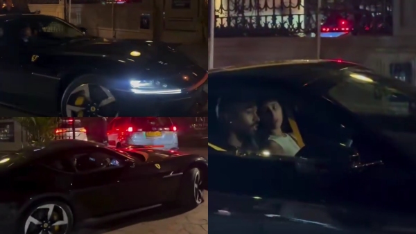 Hardik Pandya Ferrari 12Cilindri