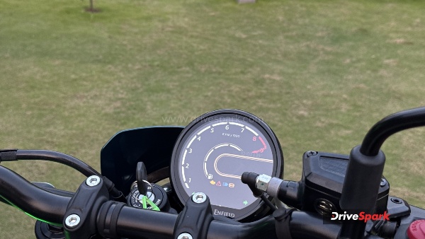 Royal Enfield Guerrilla 450 Apex Review instrumentation Royal Enfield Guerrilla 450 Apex Review instrumentation