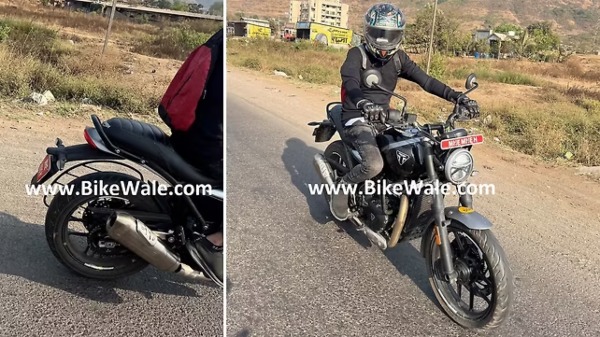Triumph Speed T4 Spied Testing