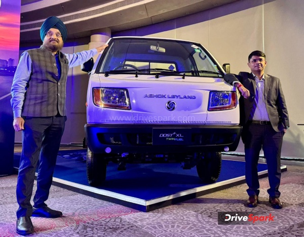 Ashok Leyland Dost Dost XL Twin Fuel Launched Ashok Leyland Dost Dost XL Twin Fuel Launched