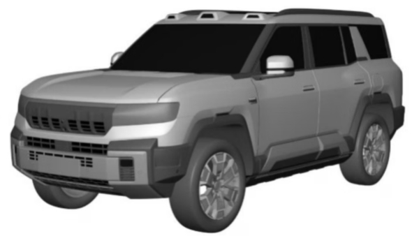 BYD Leopard 8 patent