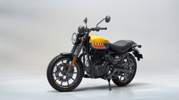 Royal Enfield Hunter 350 Mumbai Yellow Royal Enfield Hunter 350 Mumbai Yellow