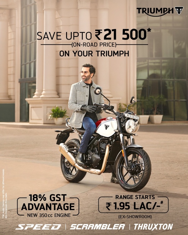 Triumph 400 Range Launched With New 349cc Engine