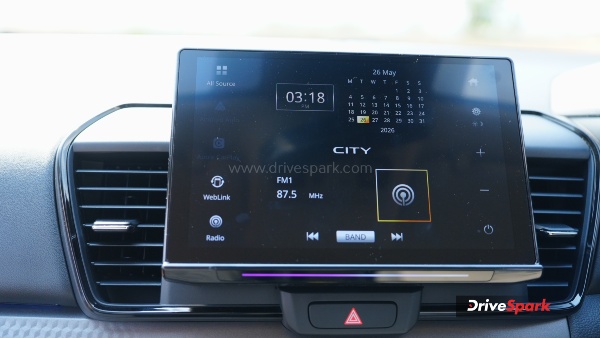 2026 Honda City Facelift Review infotainment 2026 Honda City Facelift Review infotainment