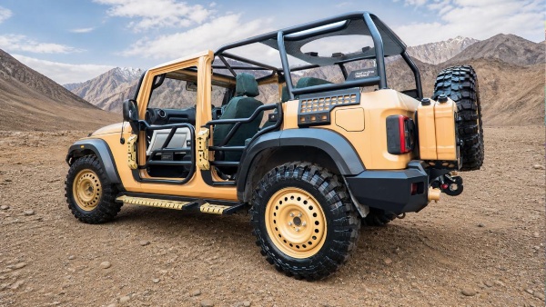 Mahindra Thar Roxx-Based ATV Unveiled for Indian Army