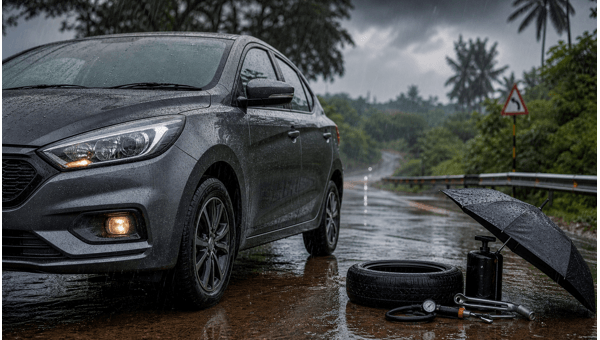 Indian Monsoon Driving: Essential Safety Tips to Avoid Hydroplaning, Skidding, and Engine Damage in 2026 Indian Monsoon Driving: Essential Safety Tips to Avoid Hydroplaning, Skidding, and Engine Damage in 2026