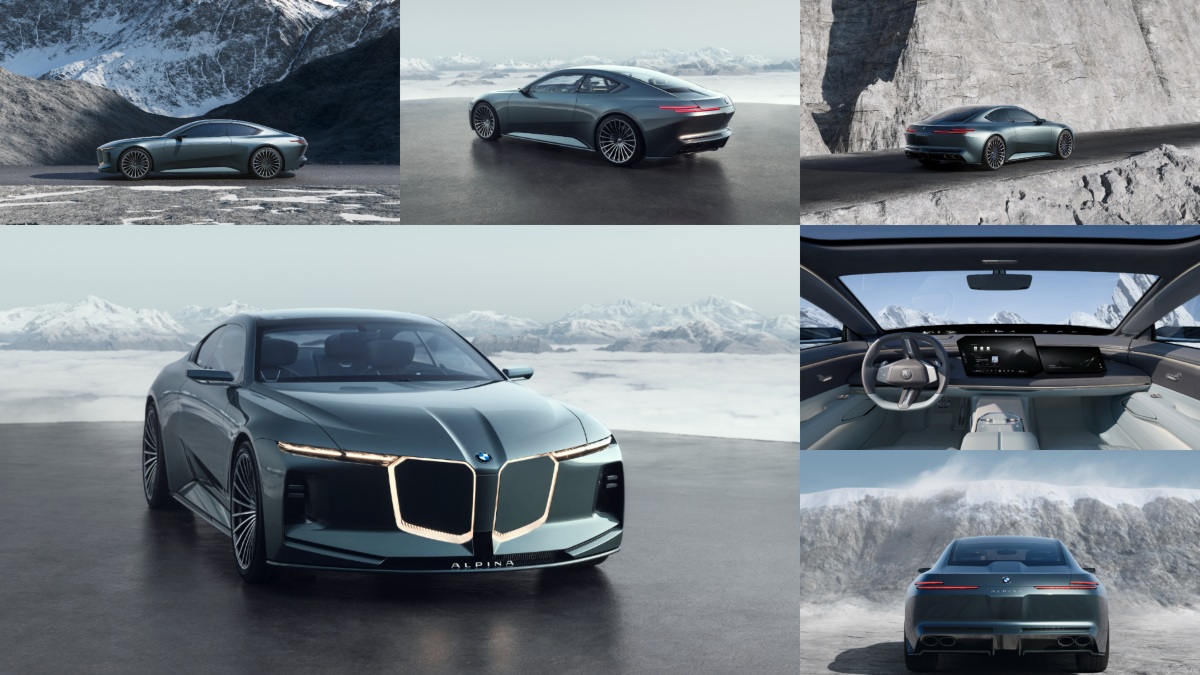 Vision BMW Alpina Grand Tourer Concept Revealed With V8 Power