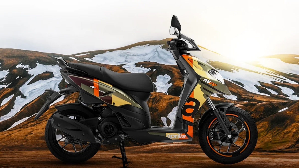 Aprilia SR 175 And SR 125 Get New Tribute Editions With Military-Inspired Styling