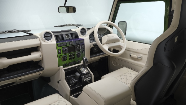 Classic Defender V8 Revealed With Colour-Changing Paint
