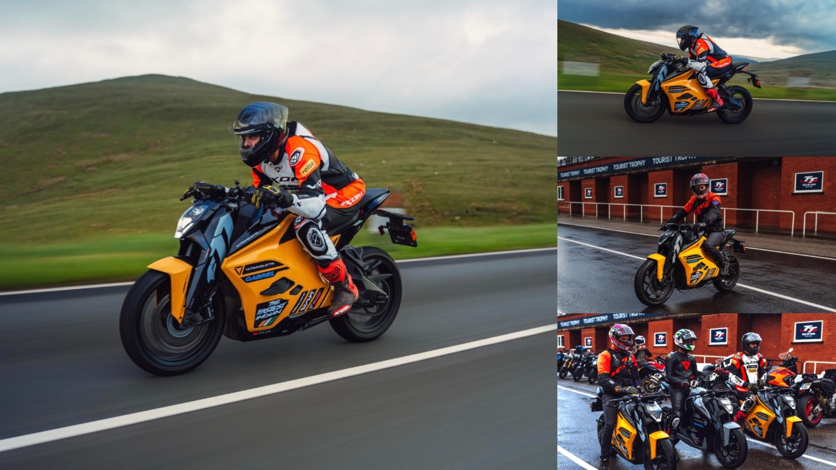 Ultraviolette F77 Mach 2 Creates Isle Of Man TT History - 1st Indian Motorcycle To Complete TT Lap