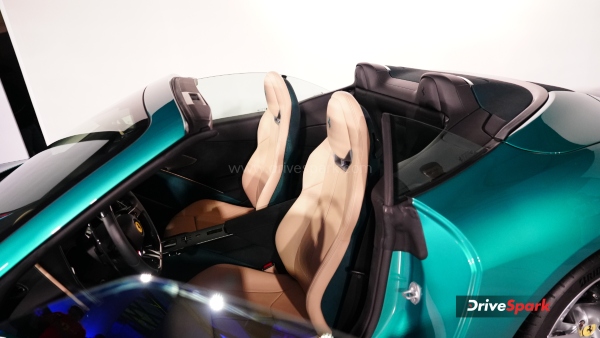 Ferrari Amalfi Spider interior Ferrari Amalfi Spider interior
