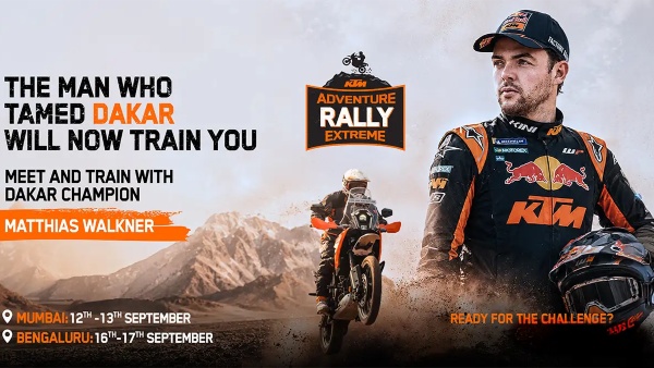KTM Adventure Rally Extreme To Bring Dakar Winner Matthias Walkner To India KTM Adventure Rally Extreme To Bring Dakar Winner Matthias Walkner To India