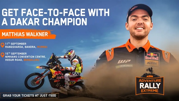 KTM Adventure Rally Extreme To Bring Dakar Winner Matthias Walkner To India KTM Adventure Rally Extreme To Bring Dakar Winner Matthias Walkner To India