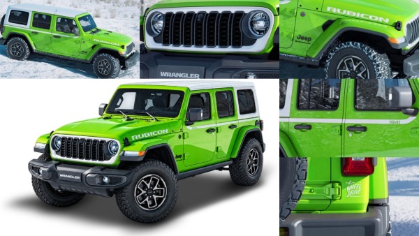 Jeep Wrangler Whitecap Mojito