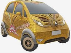 ದಾಂಗುಡಿಯಿಡಲಿದೆ ಸುವರ್ಣಲೇಪಿತ 'gold plus' nano ಕಾರು