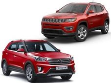 ಜೀಪ್ ಕಂಪಾಸ್ v/s ಹ್ಯುಂಡೈ ಕ್ರೆಟಾ- ಎಸ್‌ಯುವಿಗಳಲ್ಲಿ ಯಾವುದು ಉತ್ತಮ?