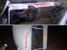 ಎಂಟು ಜನರ ಬಲಿ ಪಡೆಯಿತು ಅವಧಿ ಮುಗಿದ ಐರಾವತ ಬಸ್