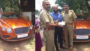 ಮರು ನೋಂದಣಿಗಾಗಿ ಬರೋಬ್ಬರಿ 60 ಲಕ್ಷ ತೆರಿಗೆ ಪಾವತಿಸಿದ ಬೆಂಟ್ಲಿ ಕಾರು ಮಾಲೀಕ..