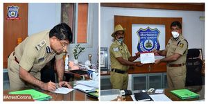 ಲಾಕ್‌ಡೌನ್ ನಡುವೆಯೂ ಮಾನವೀಯತೆ ಮೆರೆದ ಬೆಂಗಳೂರು ಪೊಲೀಸ್