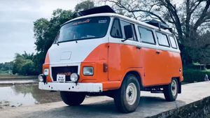 ಫೋಕ್ಸ್‌ವ್ಯಾಗನ್ ಬಸ್ ರೀತಿಯಲ್ಲಿ ಮಾಡಿಫೈಗೊಂಡ ಮೆಟಡಾರ್ ವ್ಯಾನ್