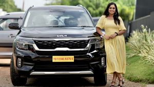 ಹೊಸ ಕಿಯಾ ಸೆಲ್ಟೋಸ್ ಎಸ್‍ಯುವಿ ಖರೀದಿಸಿದ ಜನಪ್ರಿಯ ಸೀರಿಯಲ್ ನಟಿ