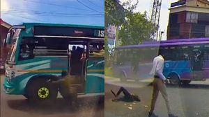 ಮಂಗಳೂರು: ವಿಡಿಯೋ ನೋಡಿದ್ರೆ ಕರುಳು ಕಿತ್ತು ಬರುತ್ತೆ!, ಅತಿವೇಗದಲ್ಲಿದ್ದ ಬಸ್‌.. ಬಡವನ ಅನ್ಯಾಯದ ಸಾವು