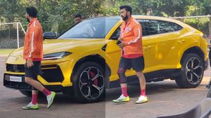 ಫುಟ್‌ಬಾಲ್ ಆಡಲು ದುಬಾರಿ ಲ್ಯಾಂಬೋರ್ಗಿನಿ ಕಾರಿನಲ್ಲಿ ಬಂದಿಳಿದ ಕರಾವಳಿ ಬೆಡಗಿ ಶಿಲ್ಪಾ ಶೆಟ್ಟಿ ಪತಿ