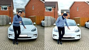 Tesla: ನಾನು ಅದೃಷ್ಟಶಾಲಿ.. ಜನಪ್ರಿಯ ನಟನಿಂದ ಹೊಸ ಟೆಸ್ಲಾ ಕಾರು ಖರೀದಿ, 568 ಕಿ.ಮೀ ಓಡುತ್ತದೆ!