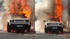 1.6 ಕೋಟಿ ರೂ. ಬೆಲೆಯ ಐಷಾರಾಮಿ ಎಸ್‌ಯುವಿ ಬೆಂಕಿಗೆ ಆಹುತಿ: ಮಾಲೀಕ ಸೇಫ್?  