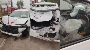 Maruti: ಡೆಲಿವರಿ ದಿನವೇ ಅಪಘಾತ: ತಲೆಕೆಳಗಾದ ಜನರ ನಂಬಿಕೆ: 5-ಸ್ಟಾರ್ ಮಾರುತಿ ಕಾರು ನಜ್ಜು-ಗುಜ್ಜು