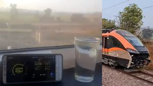 ವಿದೇಶಿ ರೈಲುಗಳಿಗೆ ವಂದೇ ಭಾರತ್ ಸೆಡ್ಡು! 180 ಕಿ.ಮೀ ವೇಗದಲ್ಲಿ ಅಚ್ಚರಿಗೊಳಿಸುವ ದೃಶ್ಯ ಸೆರೆ! 