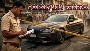 ಹುಟ್ಟುಹಬ್ಬದ ಸಂಭ್ರಮವೋ ಅಥವಾ ಸಾವಿನಾಟವೋ? ಮುಂಬೈ ರಸ್ತೆಯಲ್ಲಿ ಬೆಂಕಿ ಹಚ್ಚಿ ಪುಂಡಾಟ!