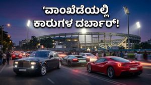 MI vs CSK: ವಾಂಖೆಡೆಯಲ್ಲಿ ಕ್ರಿಕೆಟ್ ಪಂದ್ಯಕ್ಕಿಂತ ಸೆಲೆಬ್ರಿಟಿಗಳ ಐಷಾರಾಮಿ ಕಾರುಗಳದ್ದೇ ಹವಾ!