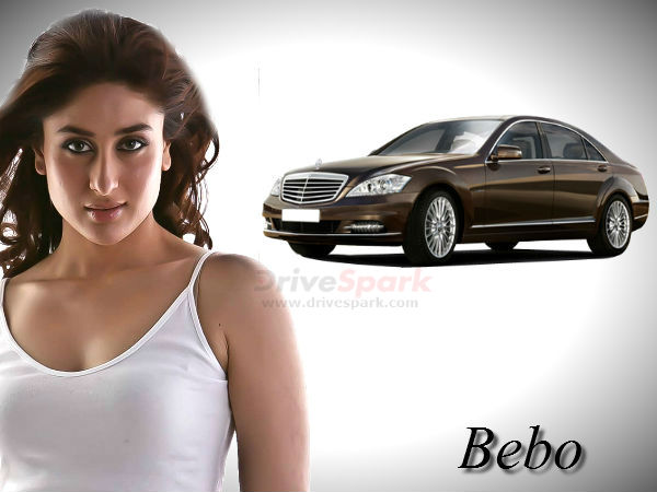 ಕರೀನಾ ಫೇವರಿಟ್ ಎಸ್ ಕ್ಲಾಸ್ ಮರ್ಸಿಡೀಸ್ ಬೆಂಝ್