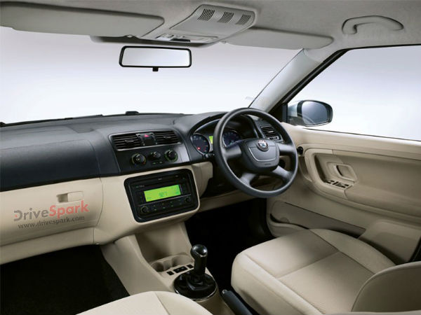 ಸ್ಕೋಡಾ ಫಾಬಿಯಾ ಇಂಟಿರಿಯರ್