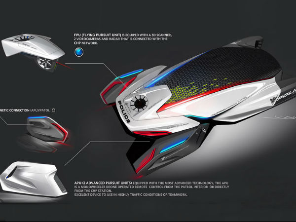 ಭವಿಷ್ಯದ ಪೊಲೀಸ್ ಕಾರು ಬಗ್ಗೆ ಜಾಗರೂಕರಾಗಿರಿ