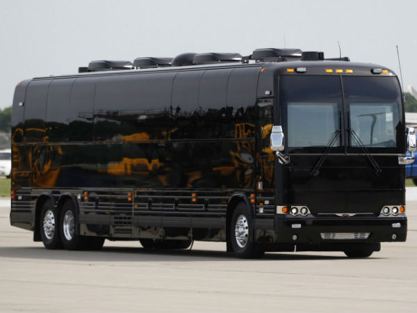 US President Barack Obama's Bus