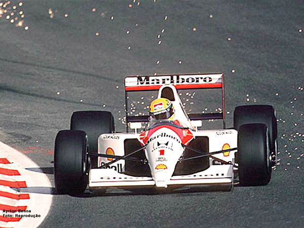 Ayrton Senna - McLaren Honda Marlboro F1 Team
