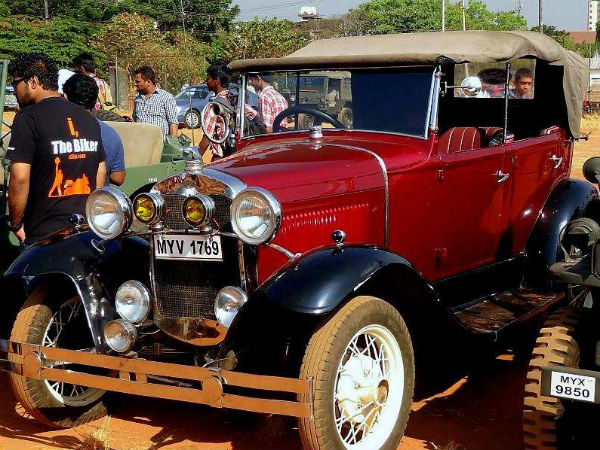 Mangalore Vintage and classic car rally 