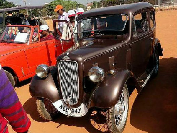 Mangalore Vintage and classic car rally 