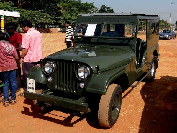 Mangalore Vintage and classic car rally 
