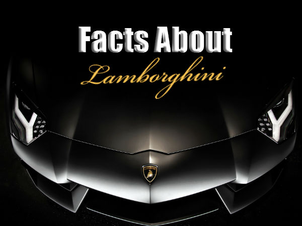 Lamborghini's Interesting Facts 