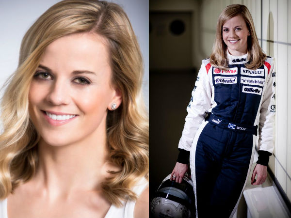 Formula One female test driver Susie Wolff 