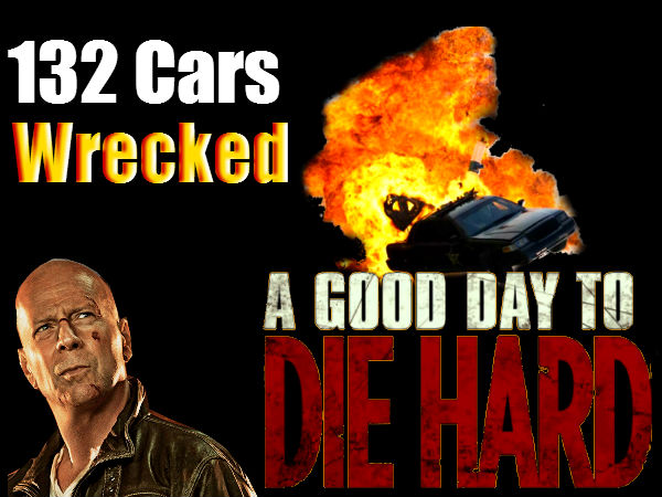 Cars Destroyed During The Die Hard Movie