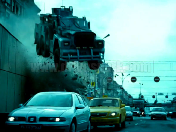 Cars Destroyed During The Die Hard Movie