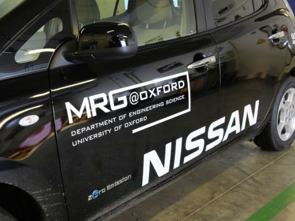 ಆಕ್ಸ್‌ಫರ್ಡ್ ವಿಶ್ವವಿದ್ಯಾಲಯದಿಂದ ರೋಬೋಟ್ ಕಾರು